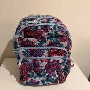 Vera Bradley XL Campus Backpack Neon Blooms